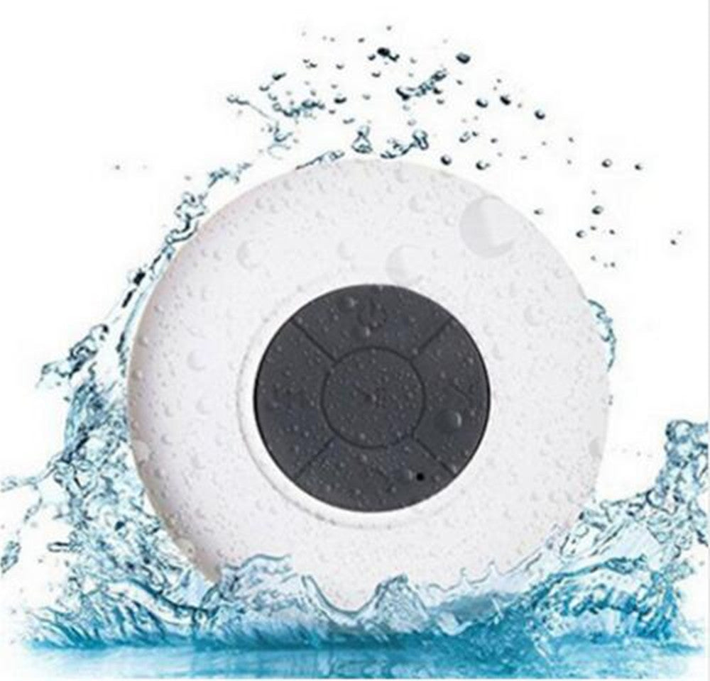 Waterproof Wireless Bluetooth Handsfree Mic Suction Mini Speaker