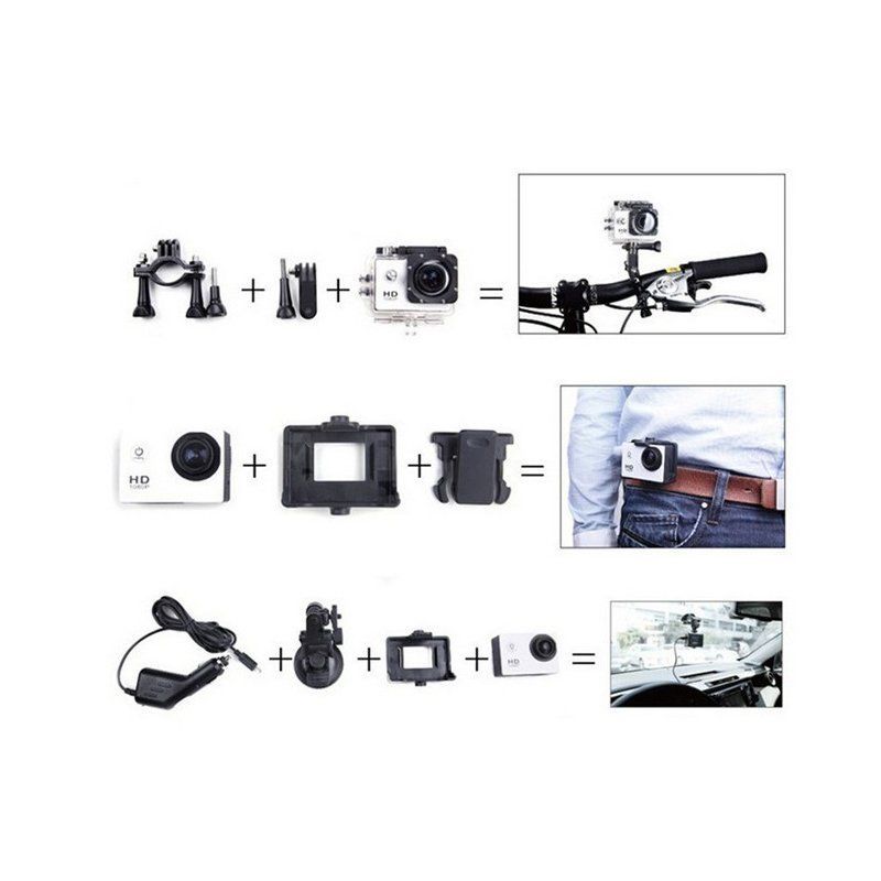 Ultra HD 1080P Waterproof Action Camcorder